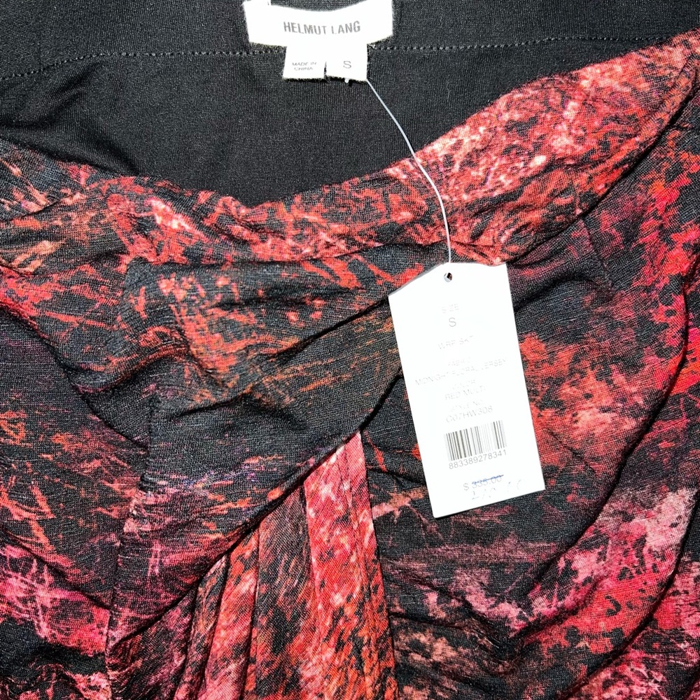 Helmut Lang Multicolor Draped Skirt Size S - Picture 4 of 4